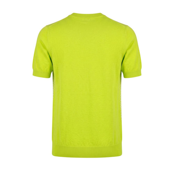 Malo Green Cotton Men Sweater