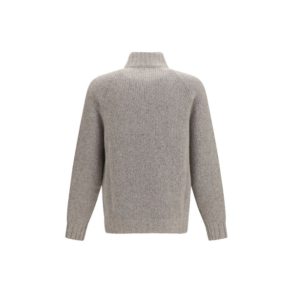 Brunello Cucinelli Gray Cashmere Cardigan