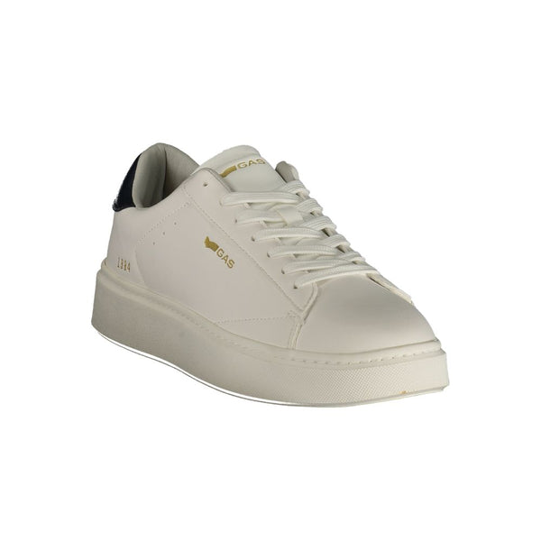Gas Bianco Polyurethane Uomo Sneaker