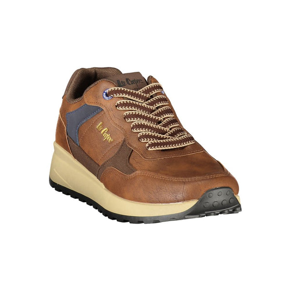 LEE COOPER Brown Polyurethane Men's Sneaker