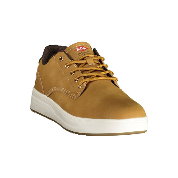 LEE COOPER Yellow Polyurethane Men's Sneaker