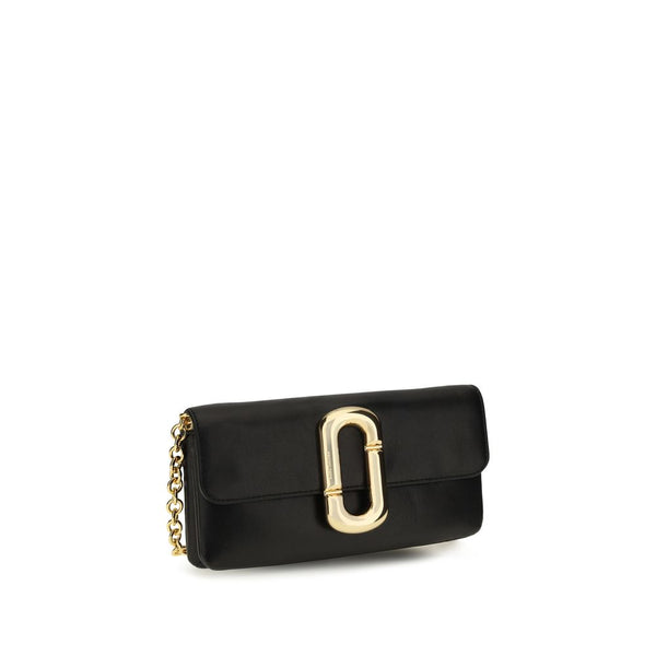 Marc Jacobs Black Calf Leather Bos Taurus Wallet