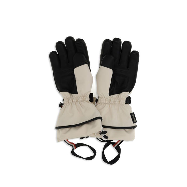 Moncler Grenoble Beige Polyamide Gloves