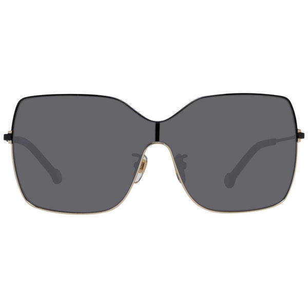 Carolina Herrera Black Metal Sunglasses