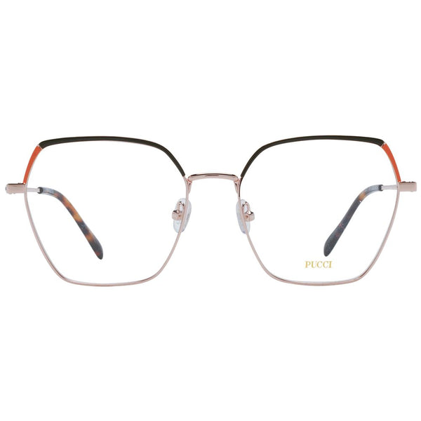 Emilio Pucci Rose Gold Metal Glasses (Frames)