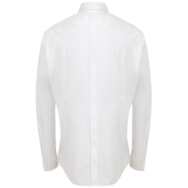 Dolce & Gabbana White Cotton Dress Shirt