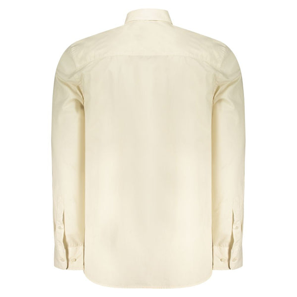 North Sails Beige Cotton Men Shirt