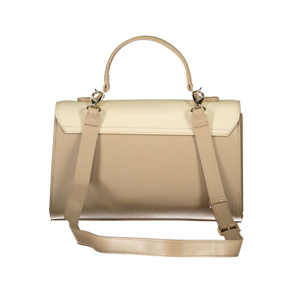 Mario Valentino Beige Polyurethane Women's Bag