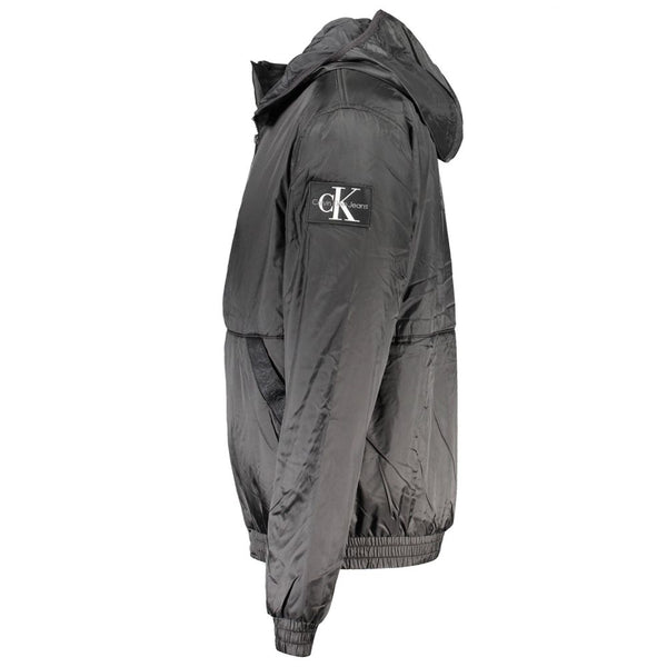 Calvin Klein Black Polyester Men's Jacket