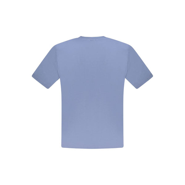 North Sails Blu Cotton Men T-Shirt