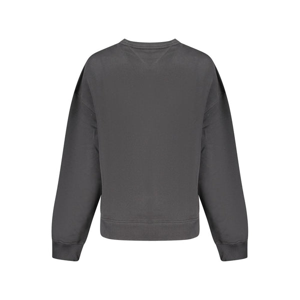 Tommy Hilfiger Black Cotton Women Sweatshirt