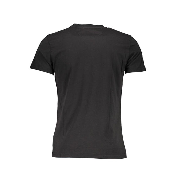 La Martina Black Cotton Men's T-Shirt