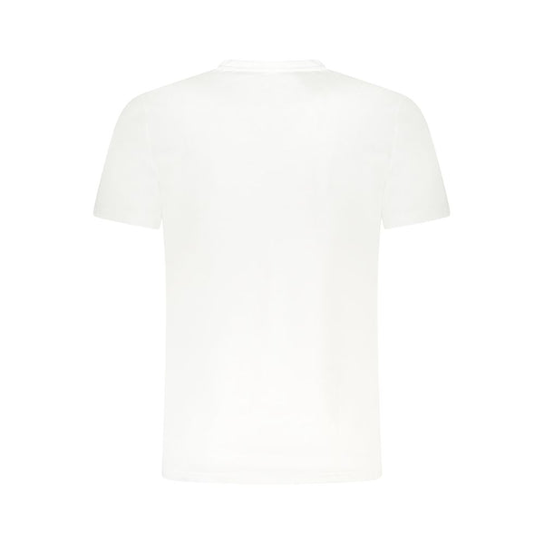 Cavalli Class Bianco Cotton Men T-Shirt