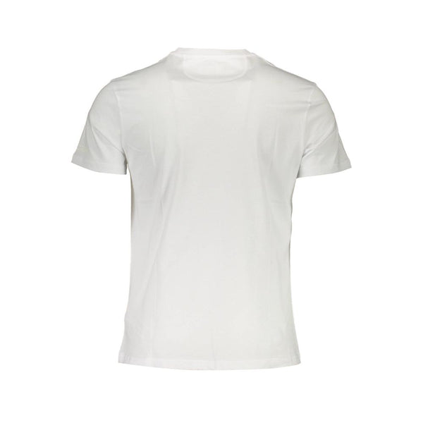 La Martina Bianco Cotton Men T-Shirt