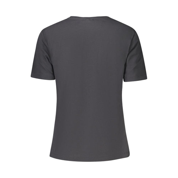 North Sails Black Cotton Women T-Shirt