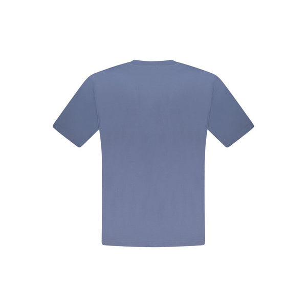 North Sails Blu Cotton Men T-Shirt