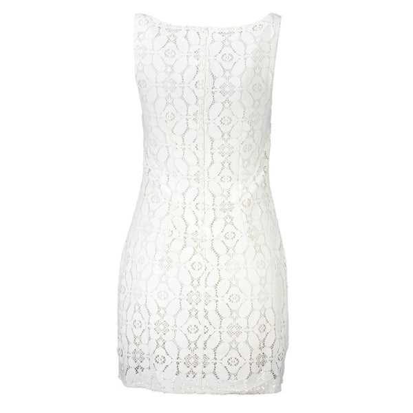 Desigual Bianco Polyester Women Dress