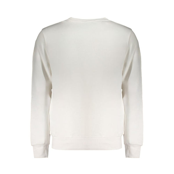 North Sails White Cotton Men Sweatshirt