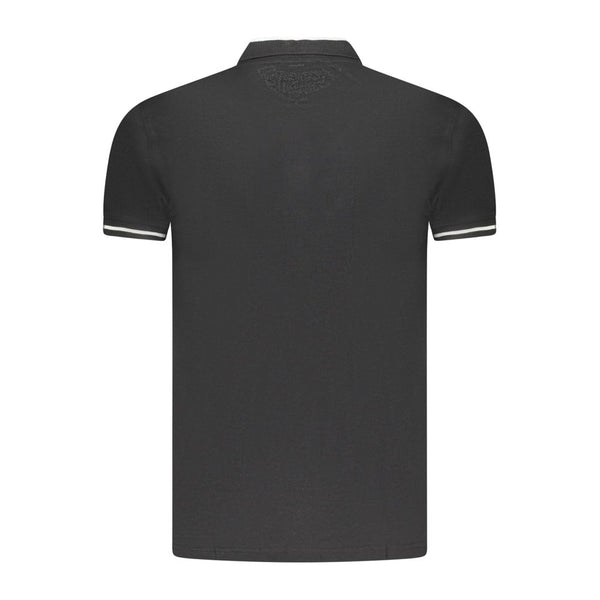 Cavalli Class Black Cotton Men Polo