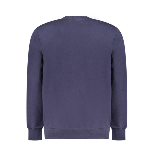 North Sails Navy Cotton Men Sweatshirt