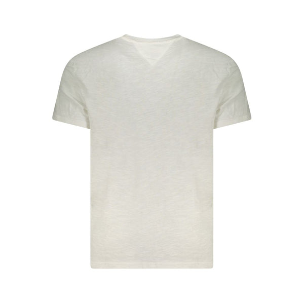 Tommy Hilfiger Bianco Cotton Men Shirt