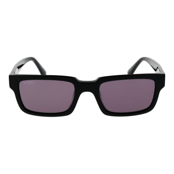 Web Black Acetate Sunglasses