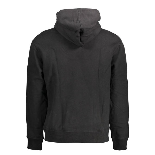 Calvin Klein Black Cotton Men Sweatshirt