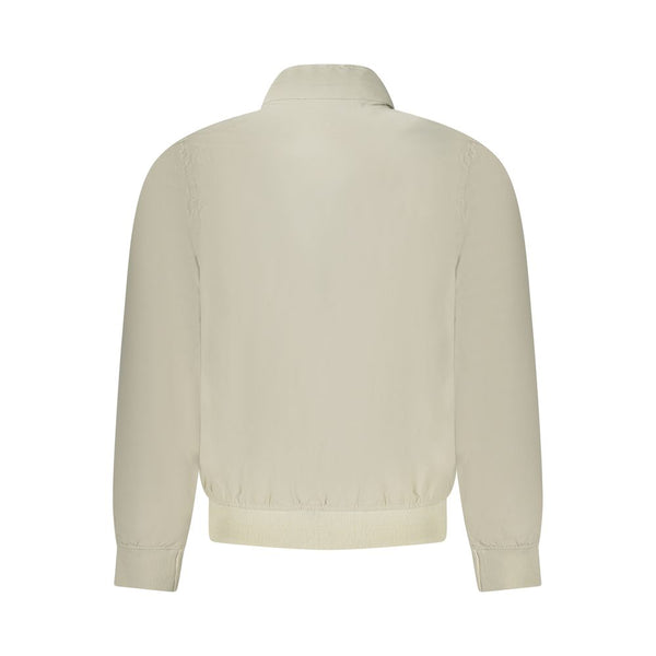 K-WAY Beige Nylon Jackets & Coat