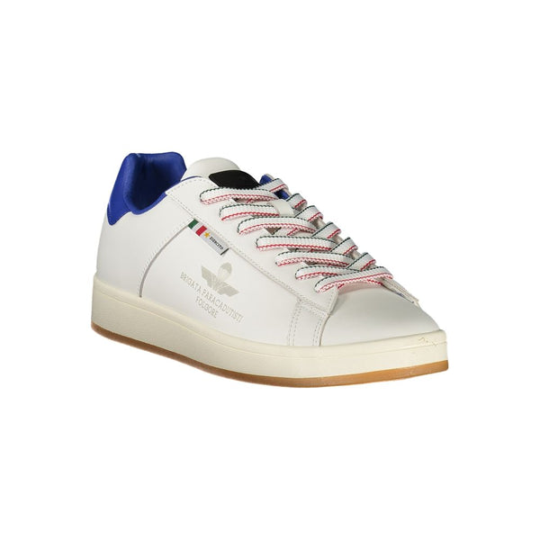 Esercito 1659 White Polyurethane Men Sneaker
