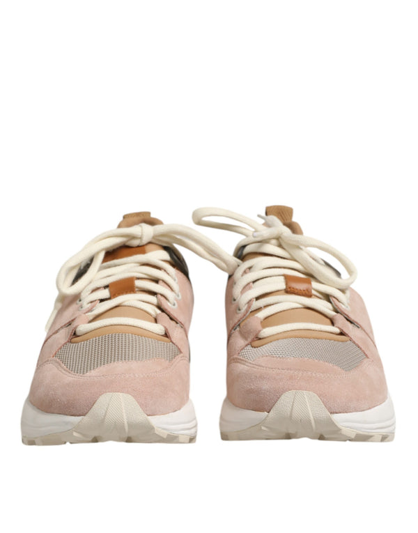 Dondup Multicolor Suede Low Top Women Sneakers Shoes