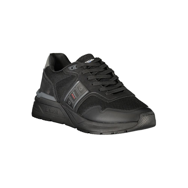 Blauer Nero Polyester Men Sneaker