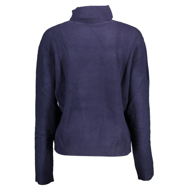U.S. POLO ASSN. Blue Acrylic Womens Sweater