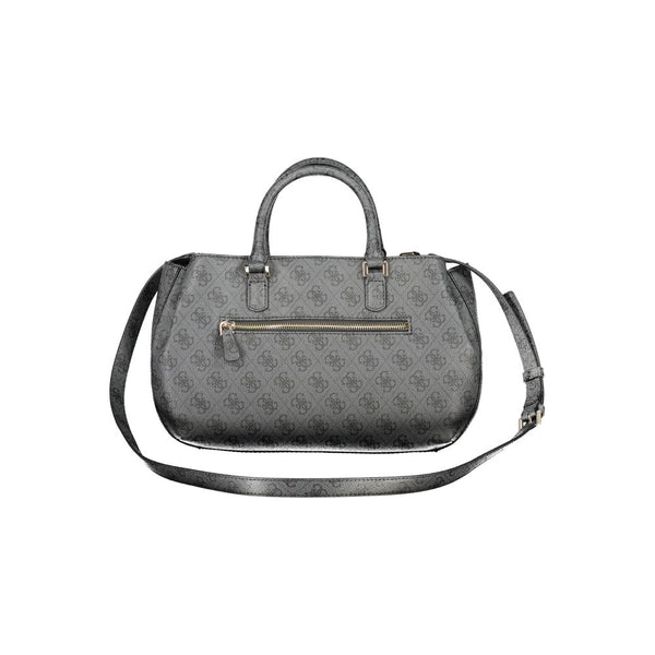 Guess Jeans Black Polyethylene Handbag
