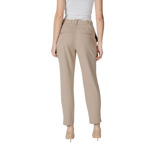 Street One Beige Viscose Pants