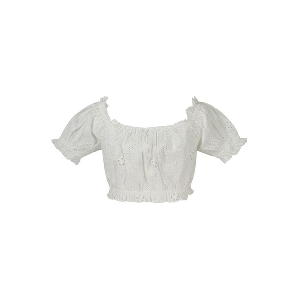 Guess Jeans Bianco Cotton Women Shirt