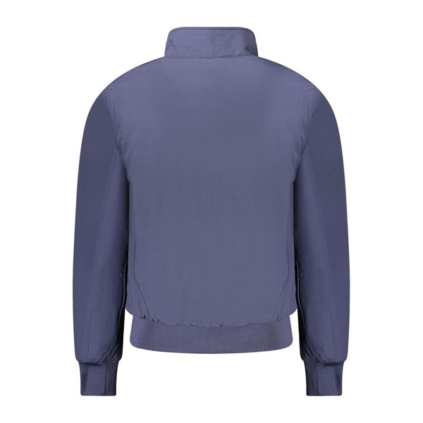 North Sails Blue Polyester Men's Bomber Jacket