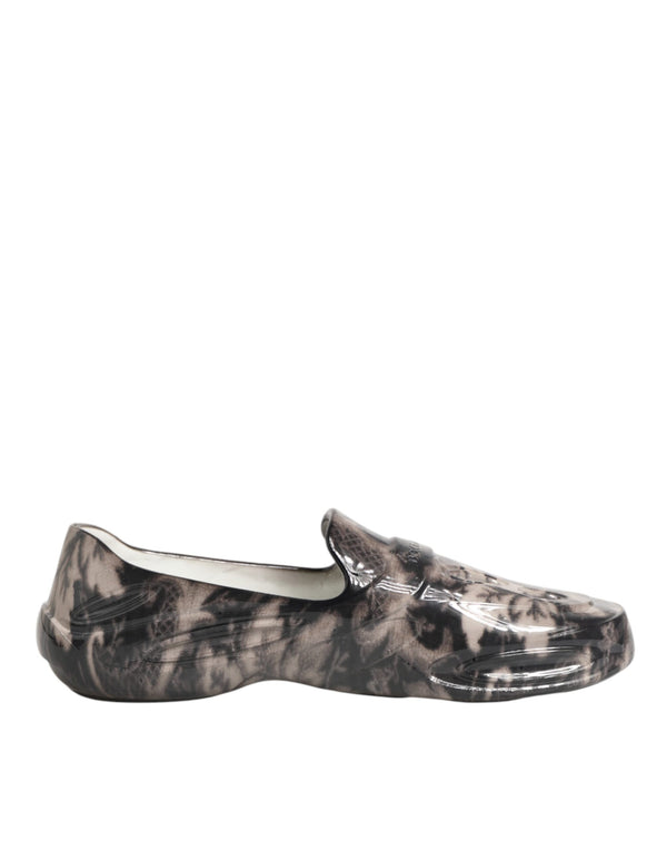 Dolce & Gabbana Multicolor Rubber Low Top Men Sneakers Shoes