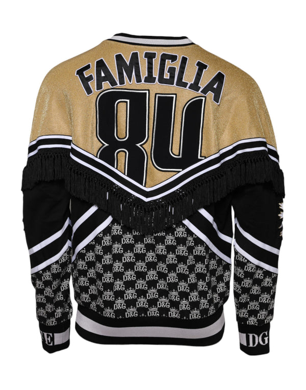 Dolce & Gabbana Multicolor Tradizione E Devotion Sweatshirt Sweater