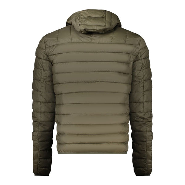 Cavalli Class Green Polyester Light Jacket