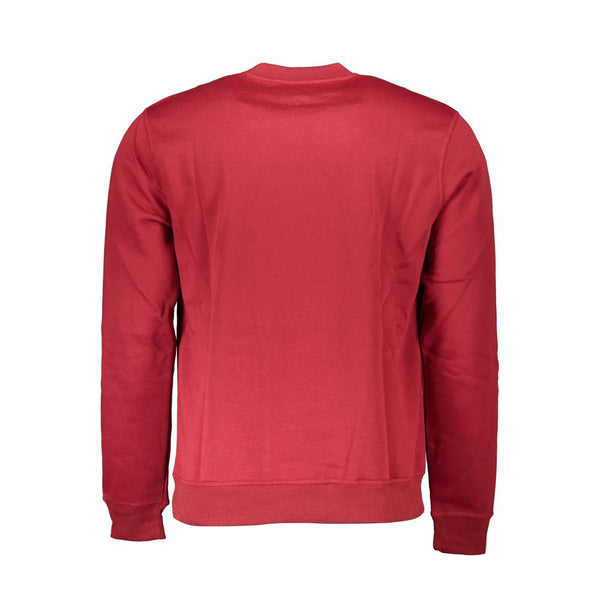 Gianmarco Venturi Red Polyester Men's Sweatshirt