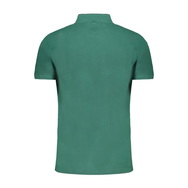 Gianmarco Venturi Verde Cotton Men Polo Shirt