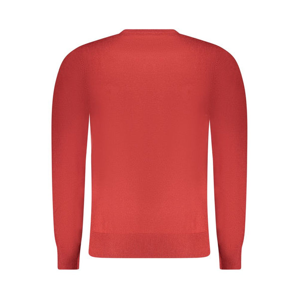 Rifle Red Wool Men Sweater
