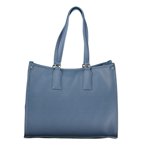 Mario Valentino Blue Polyurethane Women's Bag