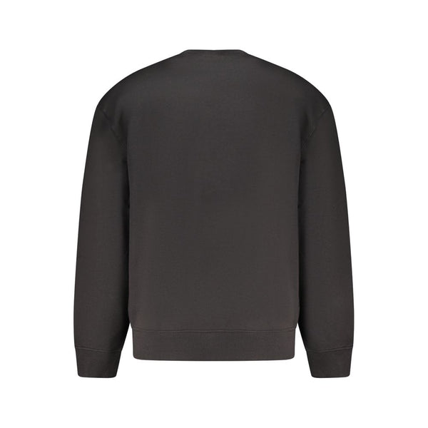 Calvin Klein Black Cotton Men's Sweatshirt