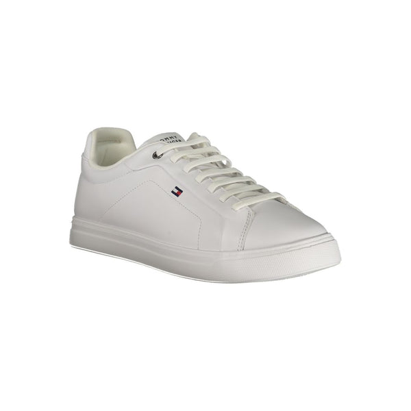 Tommy Hilfiger Bianco Poliuretano Uomo Sneaker