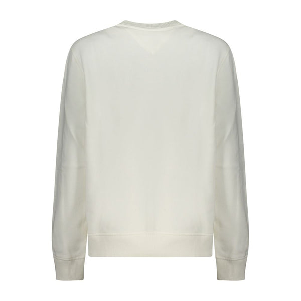 Tommy Hilfiger Bianco Cotton Women Sweatshirt