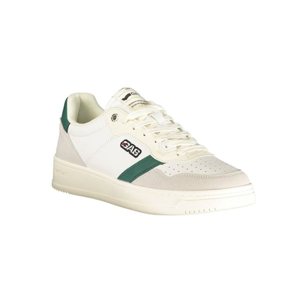 Gas Black Polyester Men Sneaker