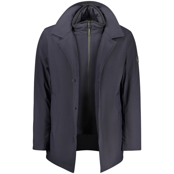 North Sails Blue Polyester Men's Jacket