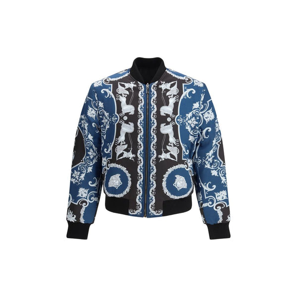 Versace Black Polyamide Jacket