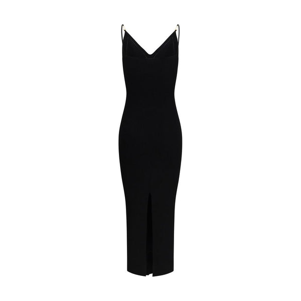 Versace Black Viscose Casual Dress